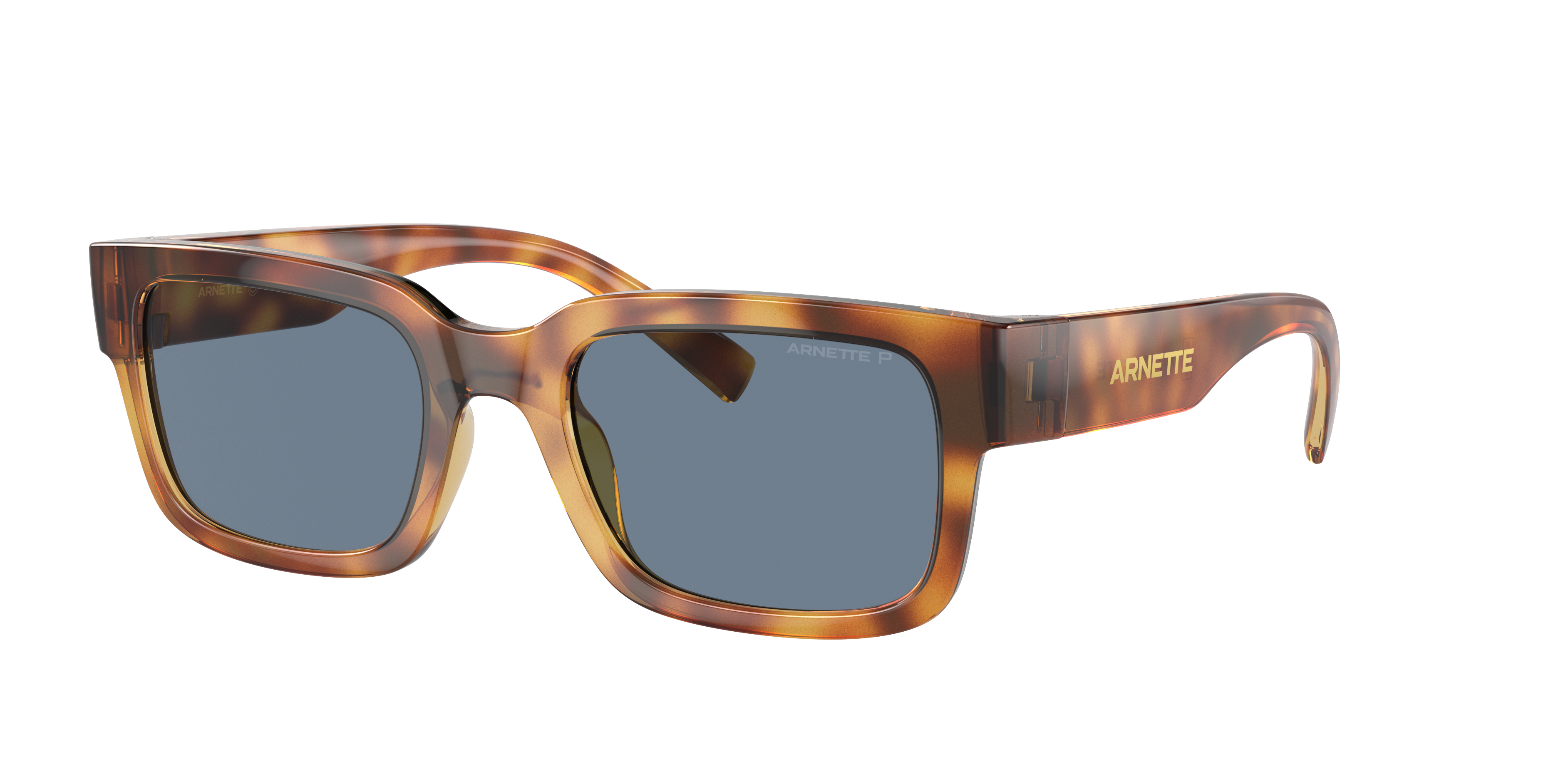 ARNETTE AN4343 BIGFLIP x Girl Skateboards Dark Havana - Men Sunglasses, Dark Blue Polar Lens