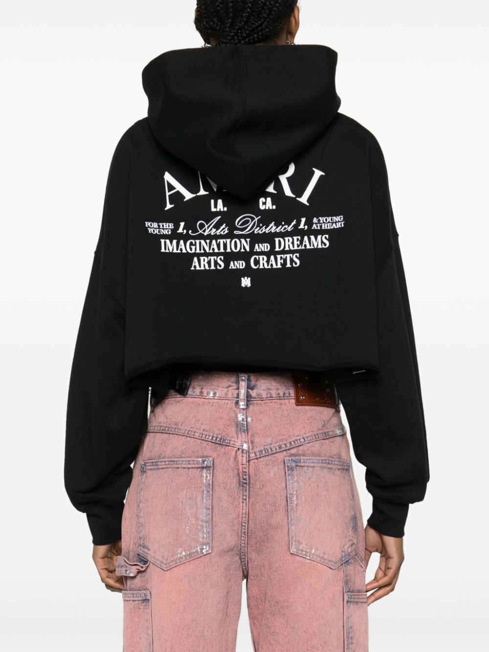 Arts District cropped hoodie