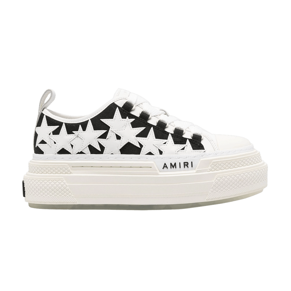 Amiri Wmns Stars Platform Court Low 'Black White'