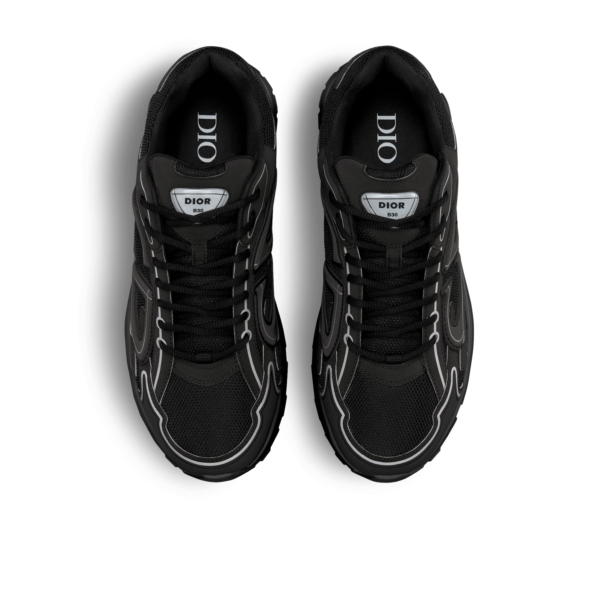 B30 Sneaker - Black Mesh and Technical Fabric