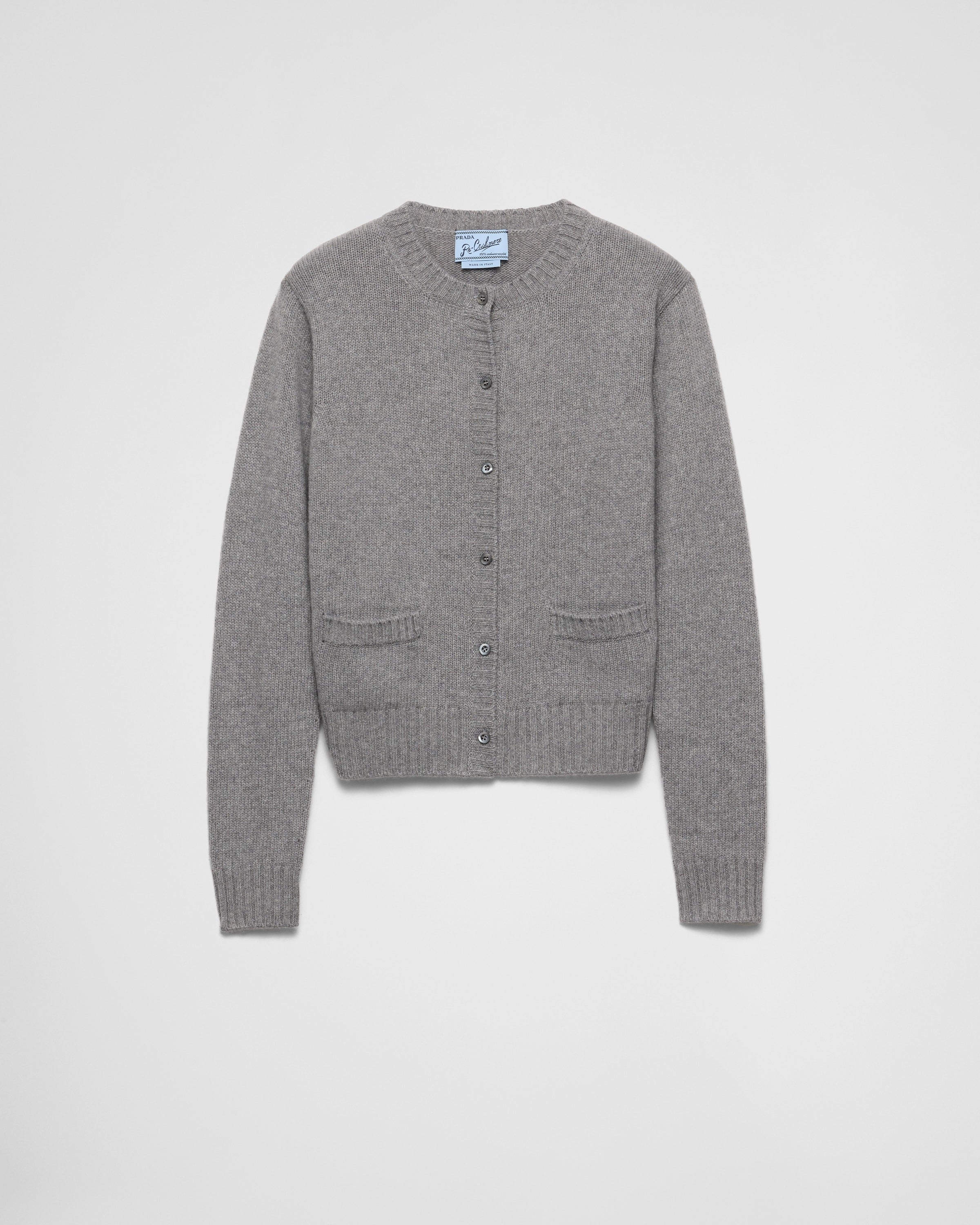 Re-Cashmere cardigan Grey