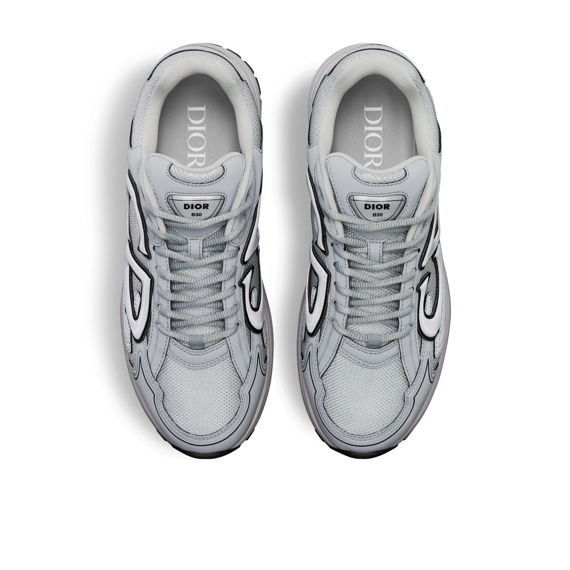 B30 Sneaker - Dior Gray Mesh and Technical Fabric