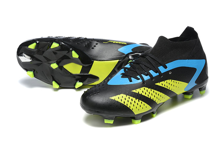 Adidas Predator Accuracy+ Black Yellow Blue