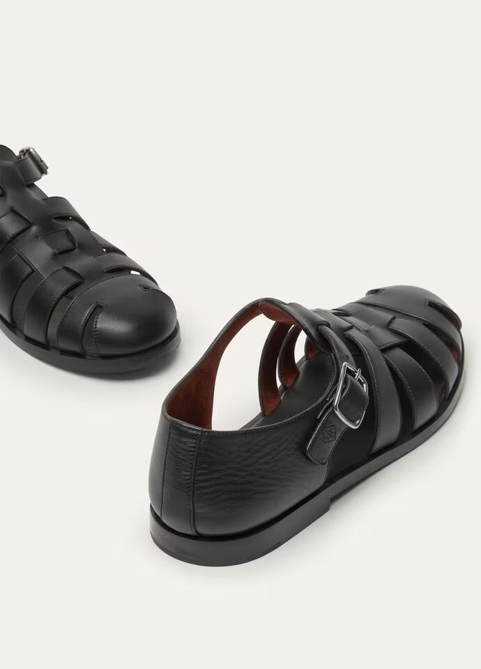 Maxime Walk Sandal Black (8000)