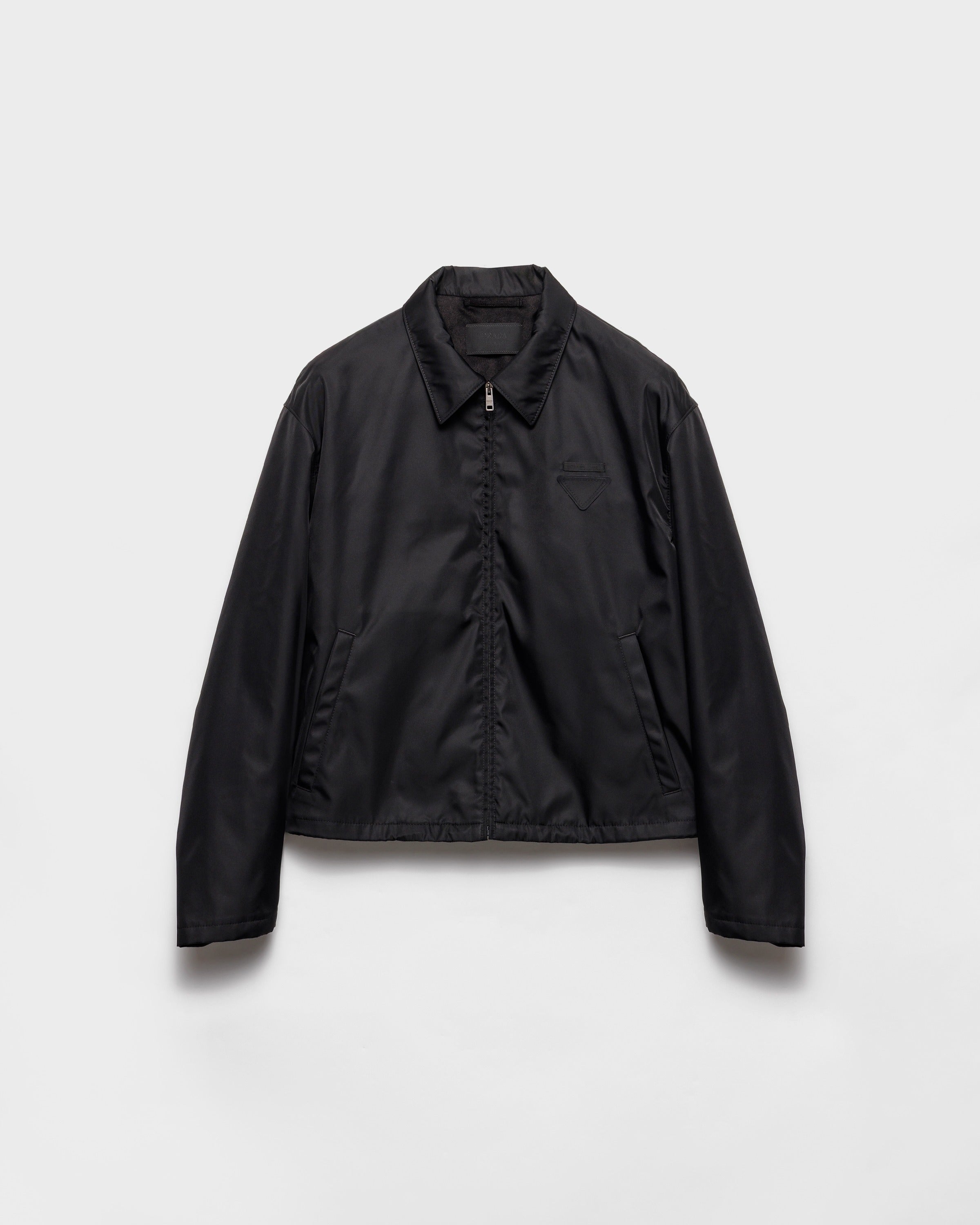 Re-Nylon blouson jacket Black