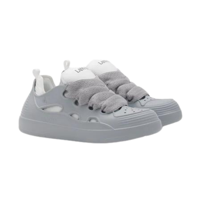 Lanvin Curb Block Rubber Pearl Grey