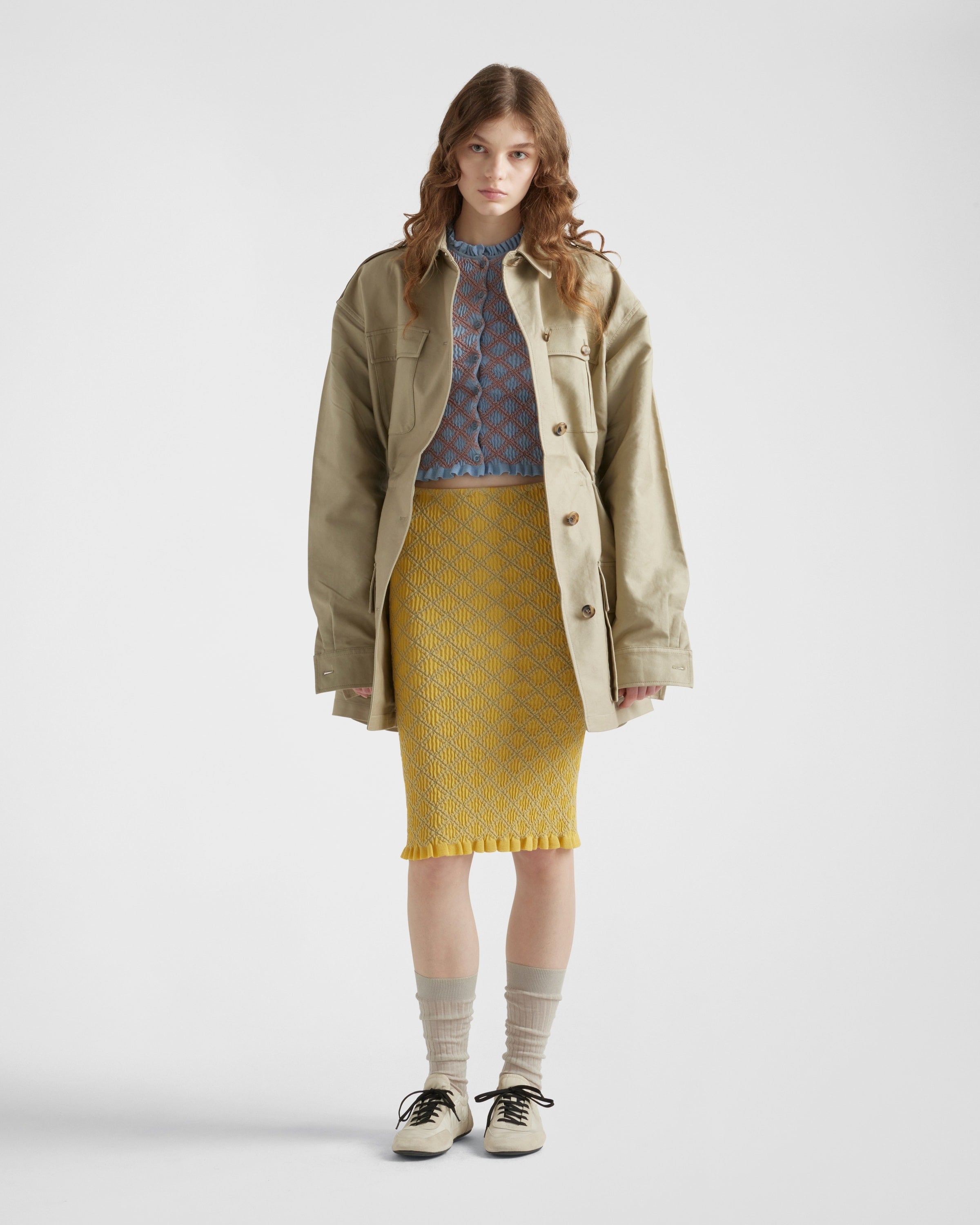 Cotton cardigan Sky Blue