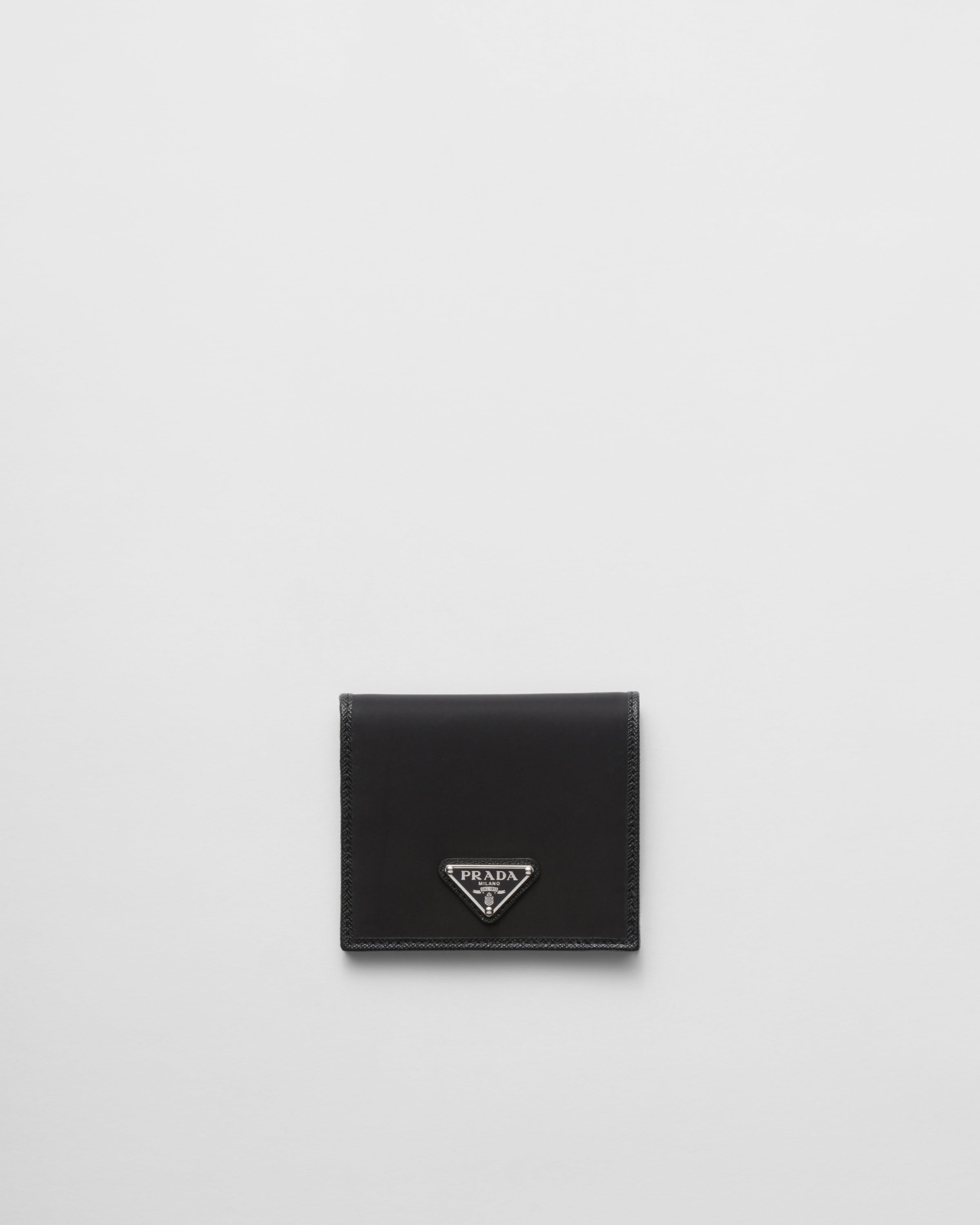 Re-Nylon wallet Black