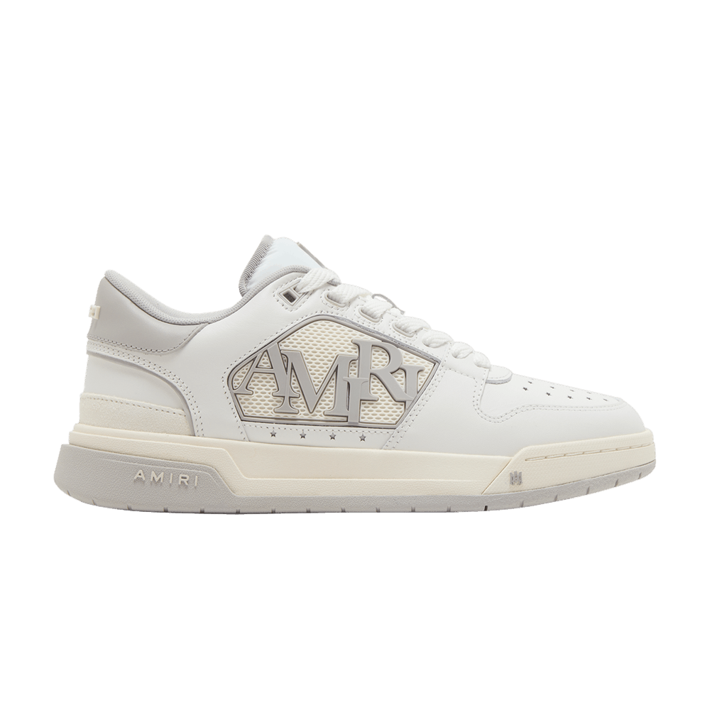 Amiri Classic Low 'Logo - White Grey'