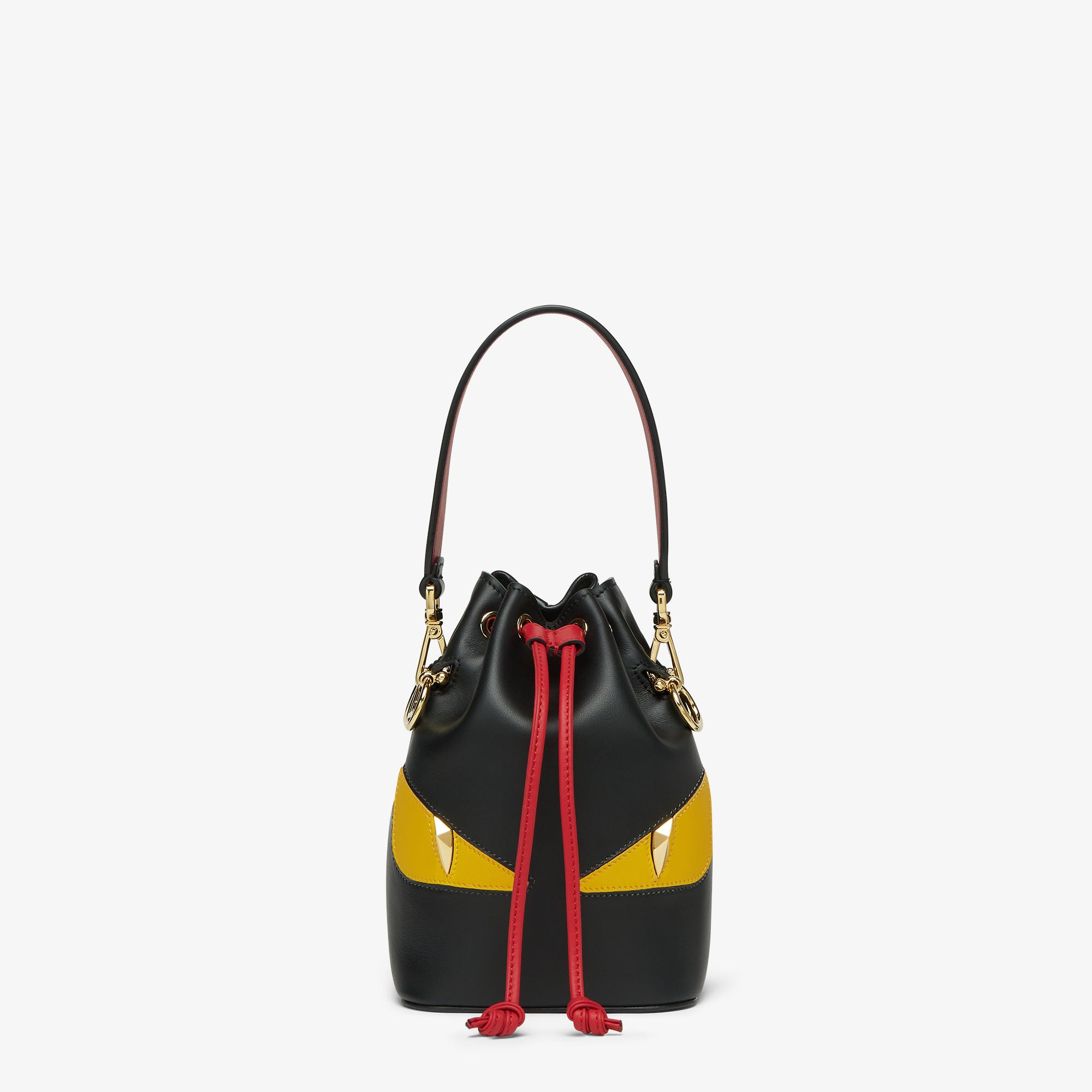 Mon Tresor Lunar New Year black leather mini-bag