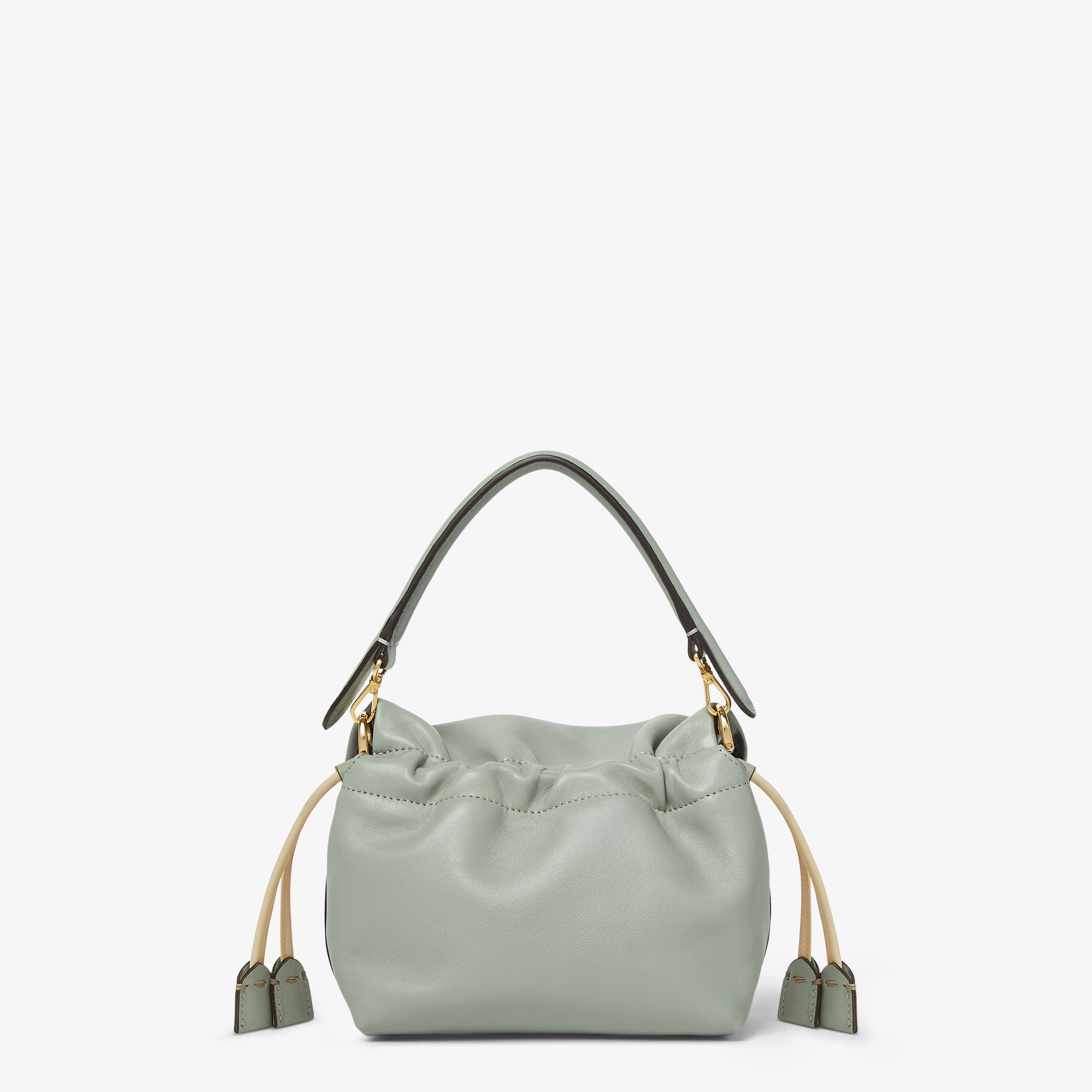 Mamma Baguette Small Matcha green nappa leather mini-bag