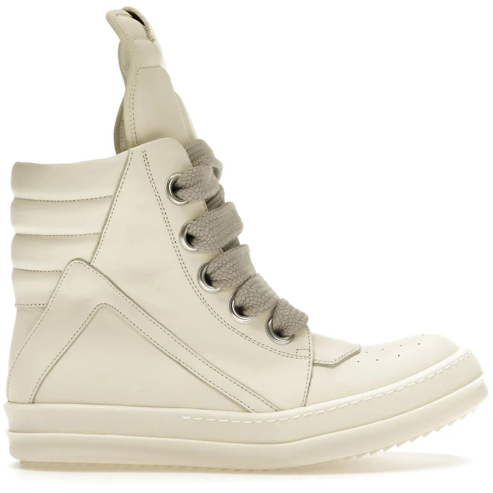 Rick Owens Lido Geobasket Jumbo Laced Milk (Women's)