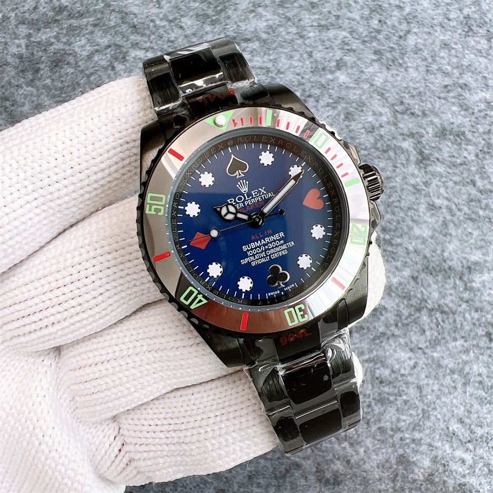 Rolex Submariner 40mm Poker Blue Dial