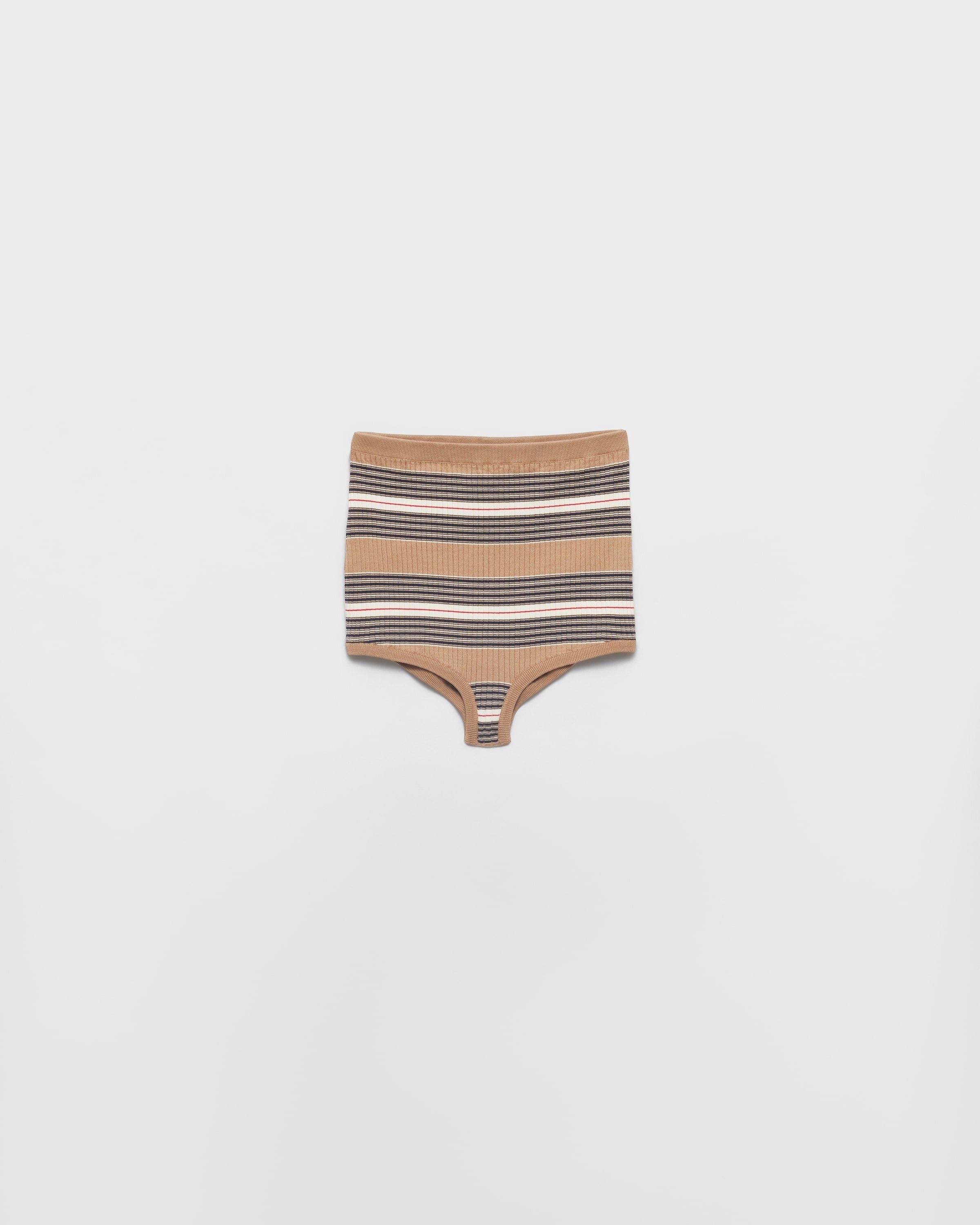 Cotton shorts Camel Brown