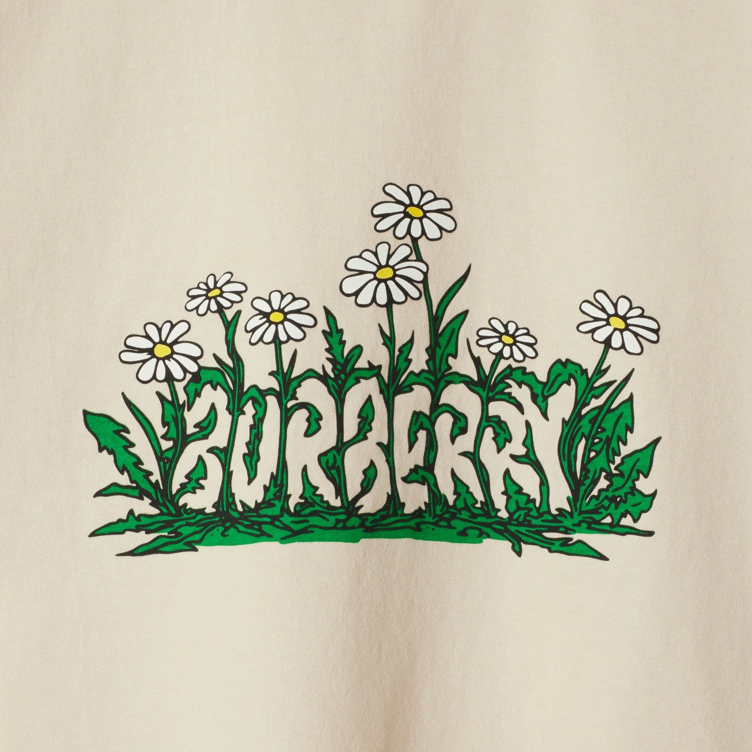 Daisy Logo Cotton T-shirt - Teacup