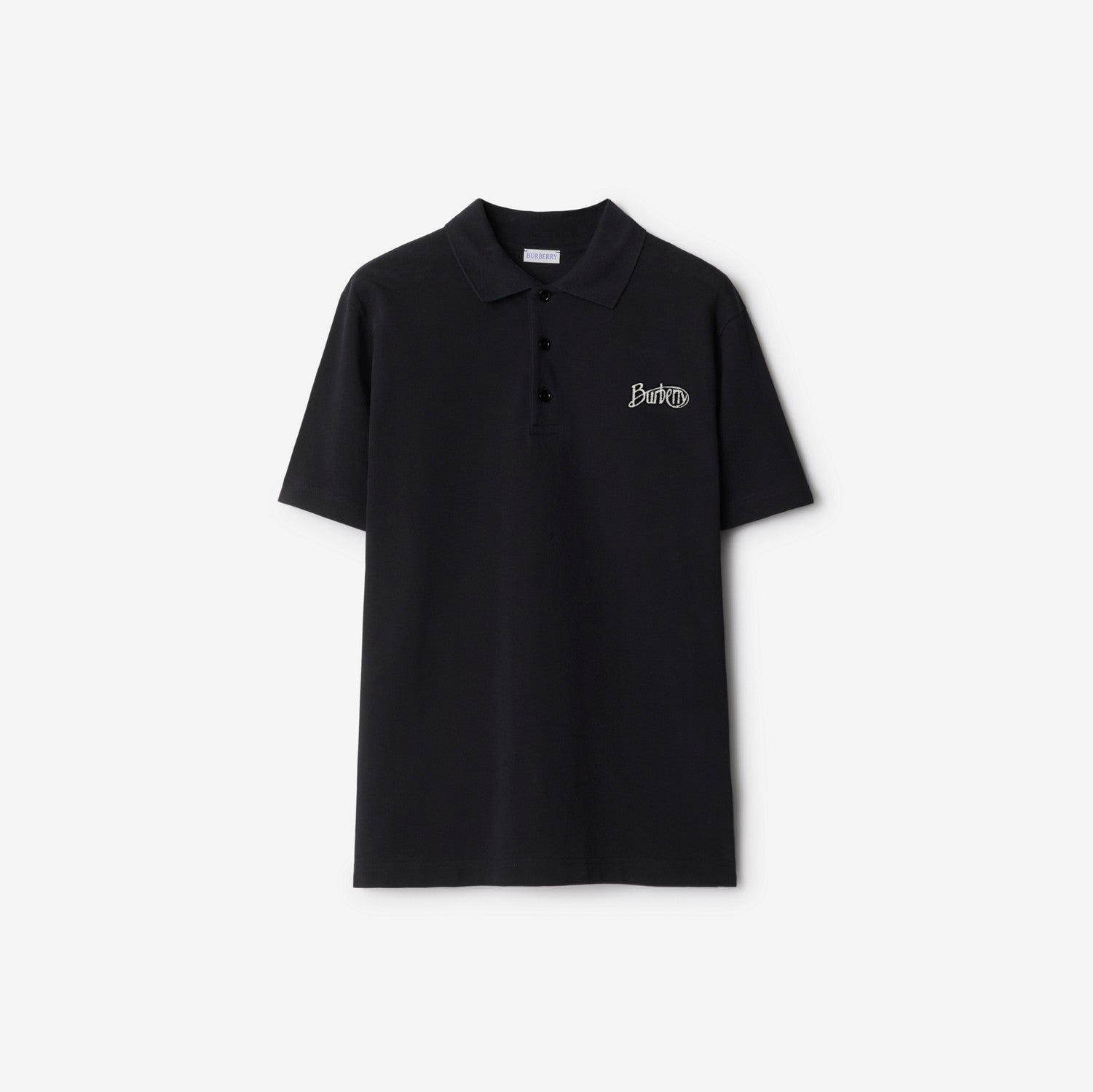 Cotton Polo Shirt - Coal