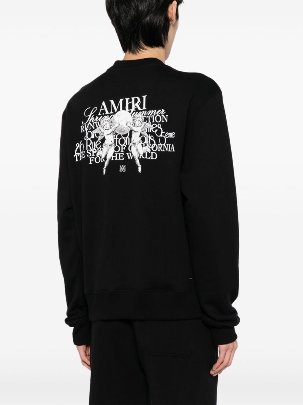 Logo-print cotton sweatshirt