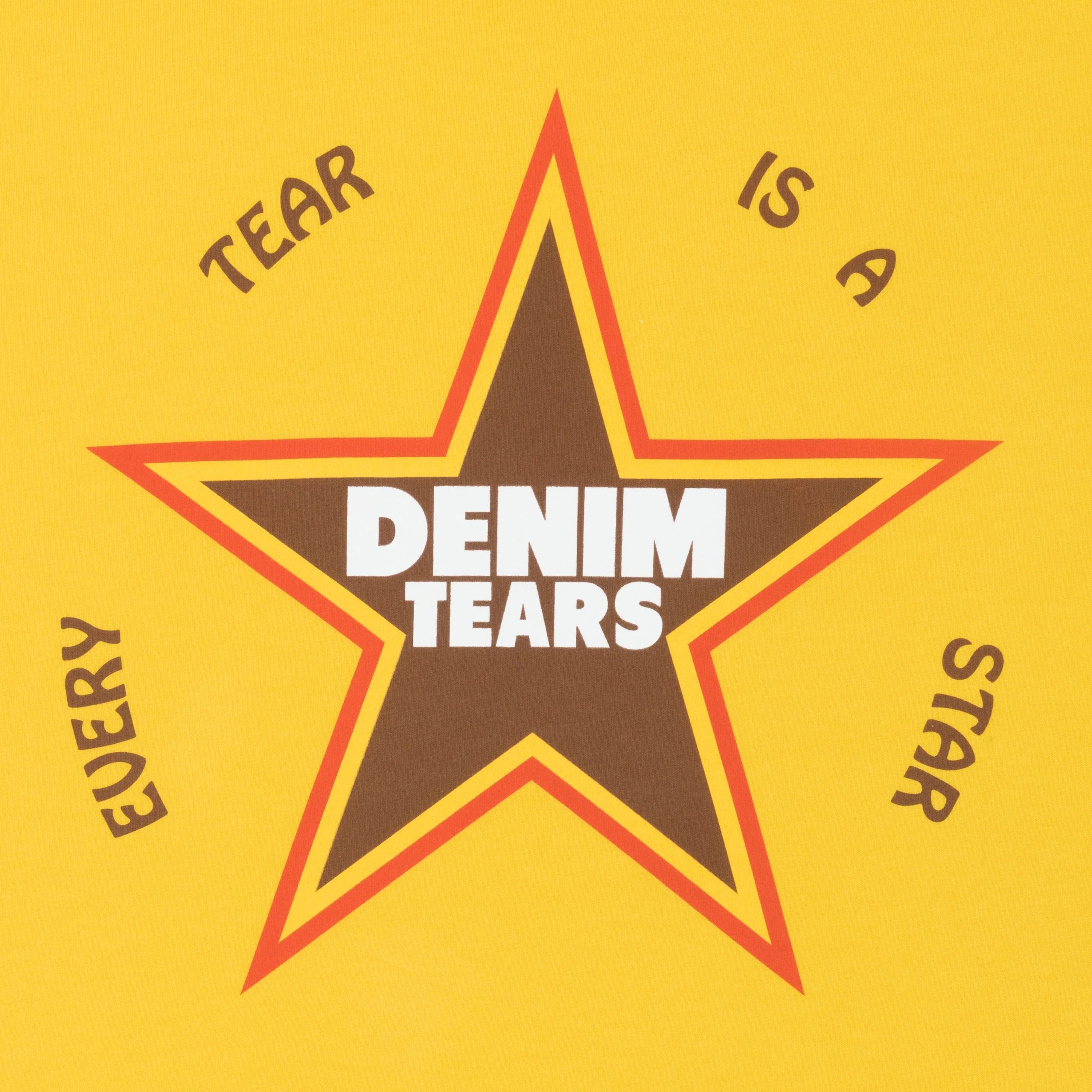 Every Tear Is A Star Tee Yellow Yellow