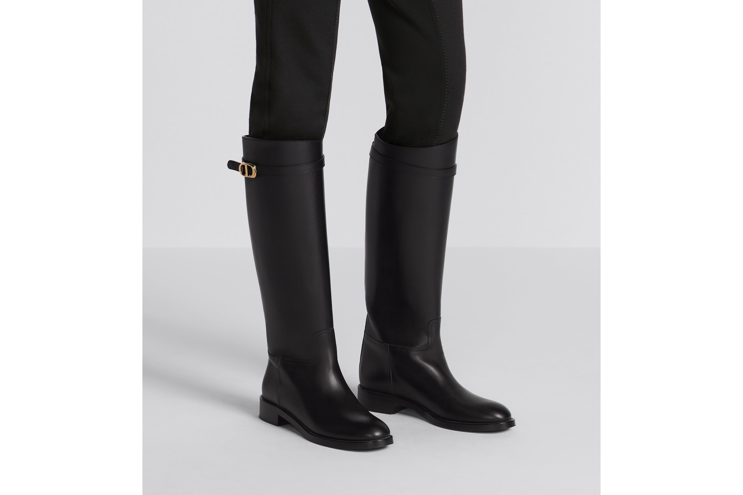 Dior Empreinte Boot - Black Calfskin