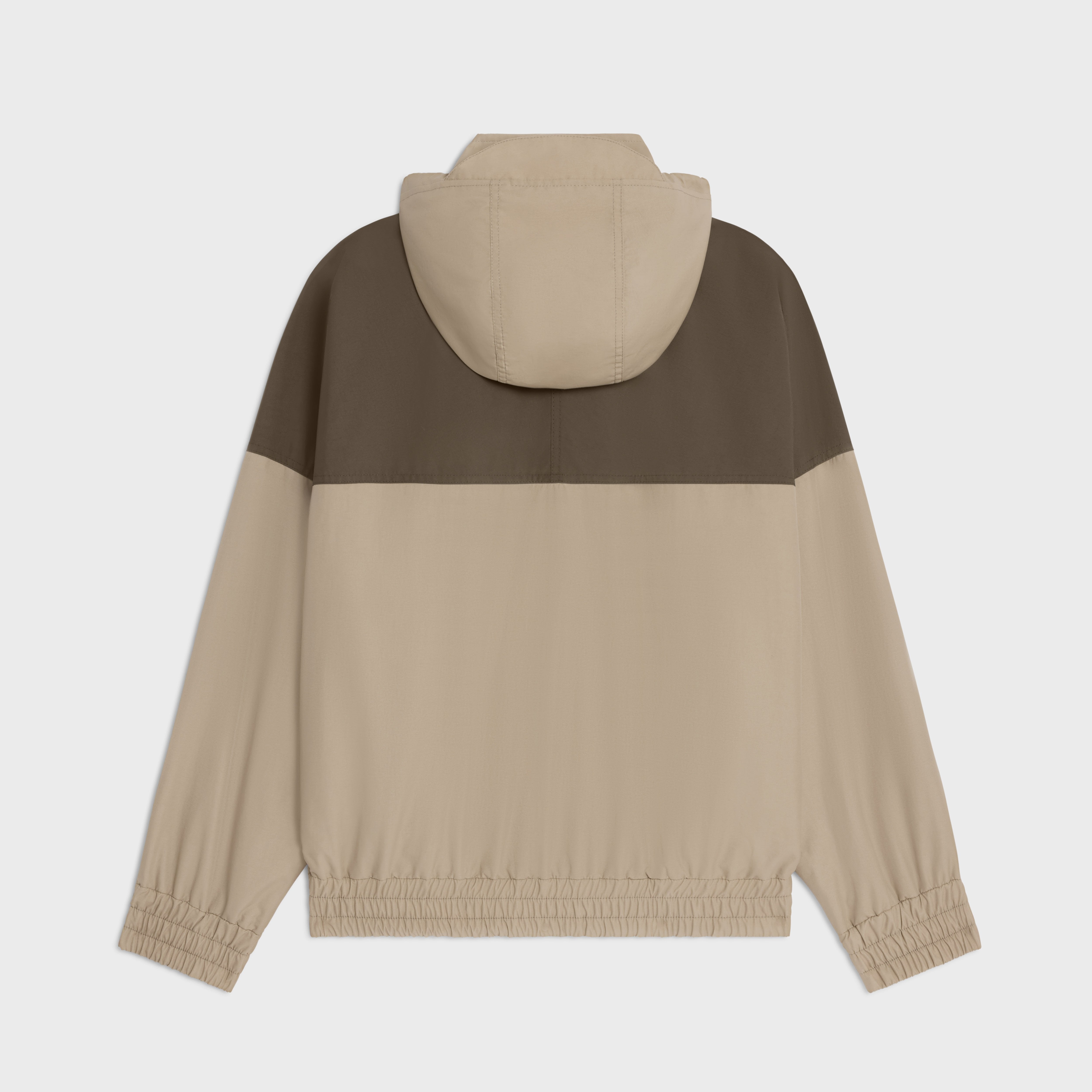 TRIOMPHE WINDBREAKER IN NYLON - BEIGE