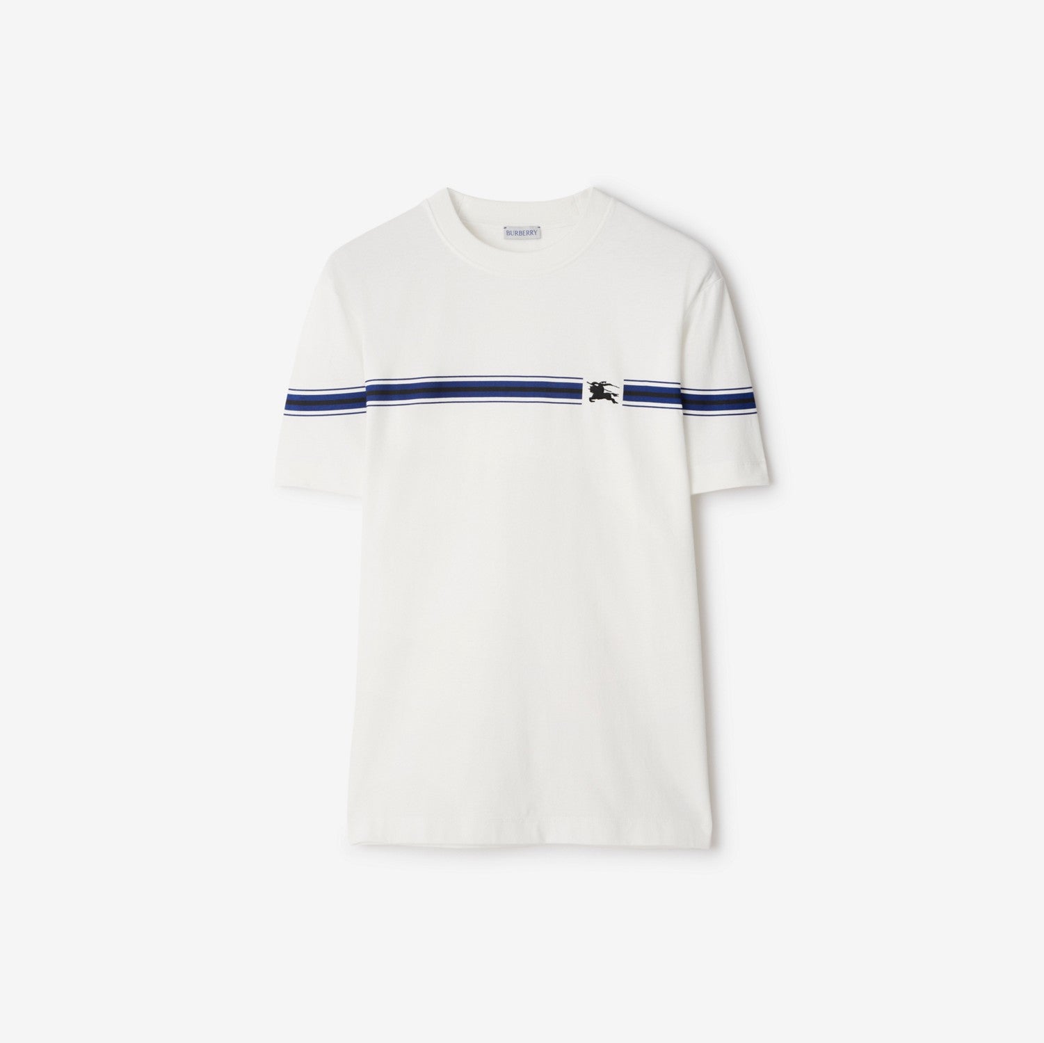 Striped Cotton T-shirt - Salt