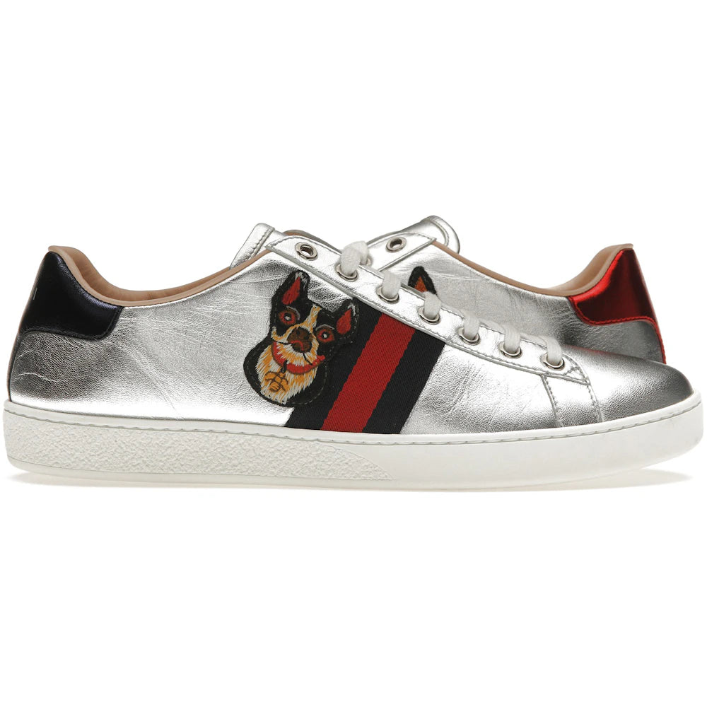 Gucci Ace Year of the Dog Silver (Women's)