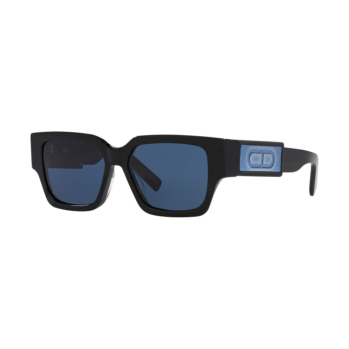 DIOR CDsu Black - Men Luxury Sunglasses, Blue Lens