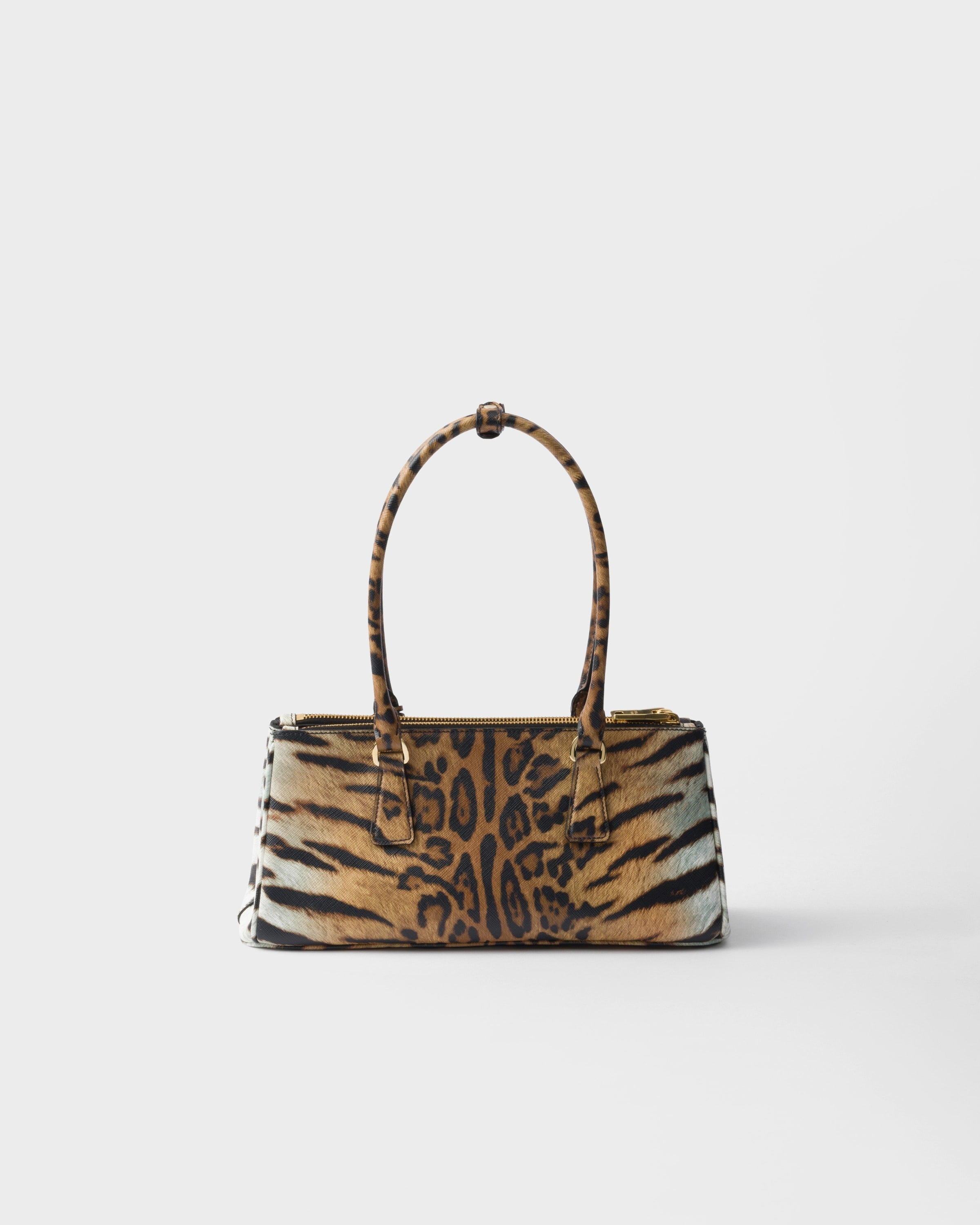 Prada Galleria medium printed Saffiano leather bag Honey