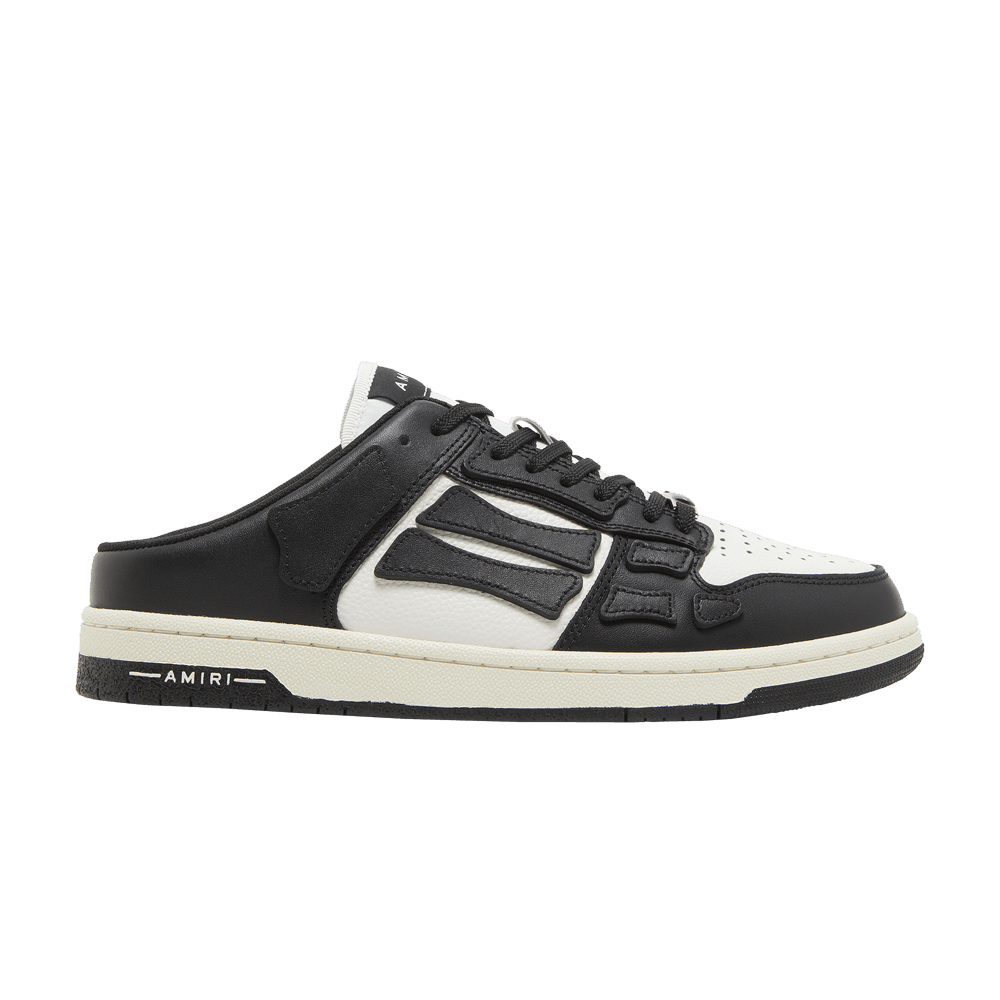Amiri Skel Top Low Slip-On 'Black White'
