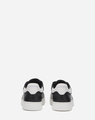 DDB0 LEATHER SNEAKERS - BLACK/WHITE