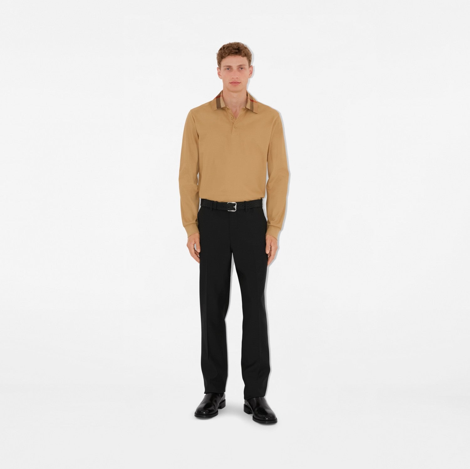 Cotton Polo Shirt - Archive beige