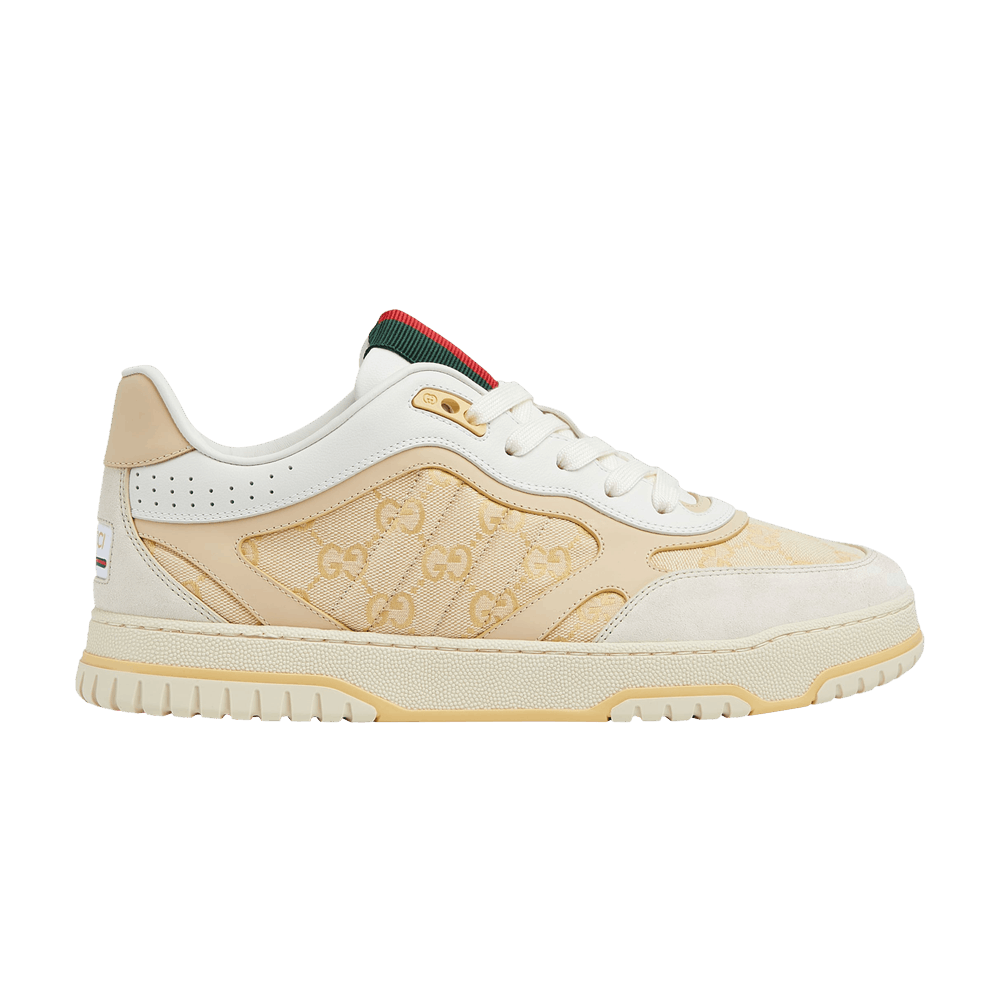 Gucci Re-Web Sneaker 'GG Canvas - Ivory Beige'