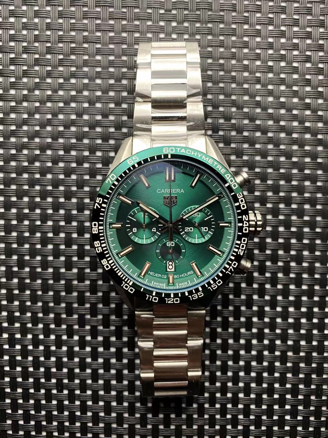 Tag Heuer Carrera 44mm Green Dial