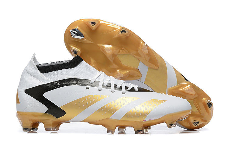 Adidas Predator Accuracy+ White Gold Black