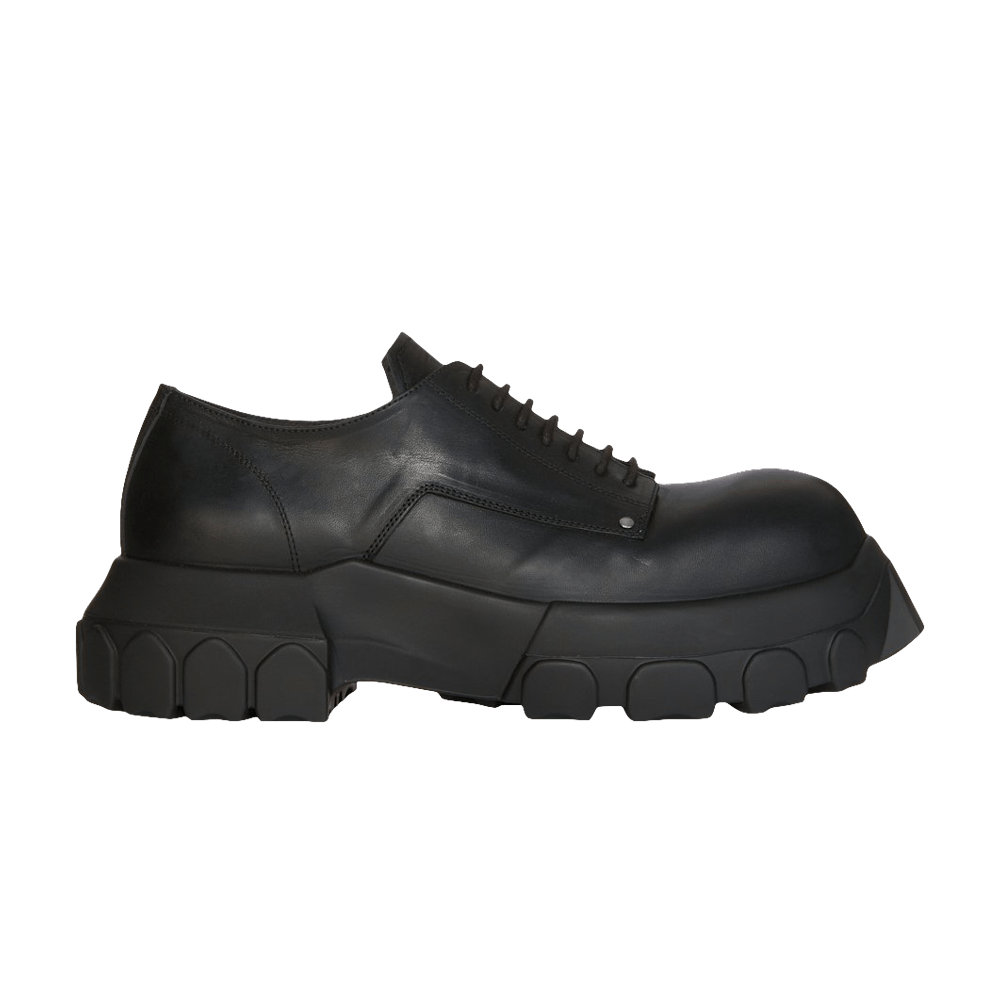 Rick Owens Wmns Lido Lace Up Bozo Tractor 'Black'