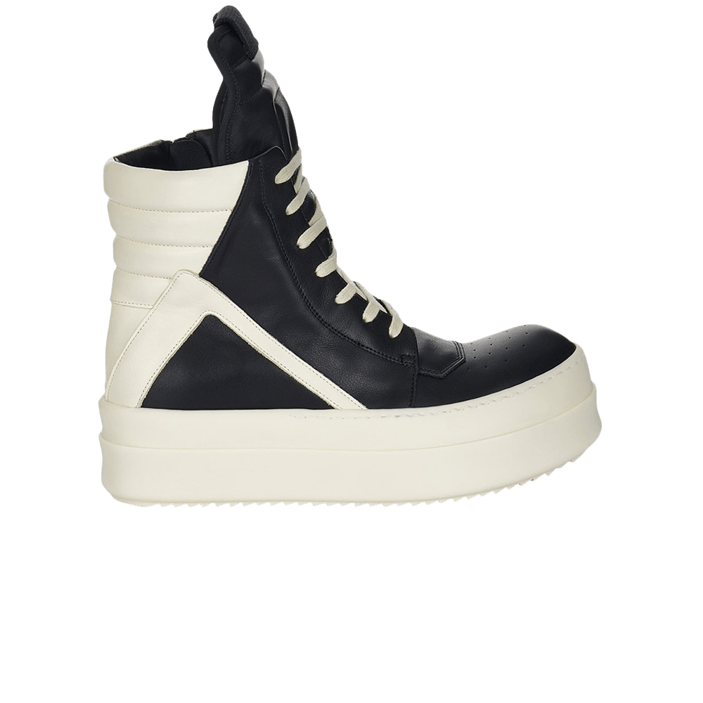Rick Owens Porterville Mega Bumper Geobasket High 'Black Milk'