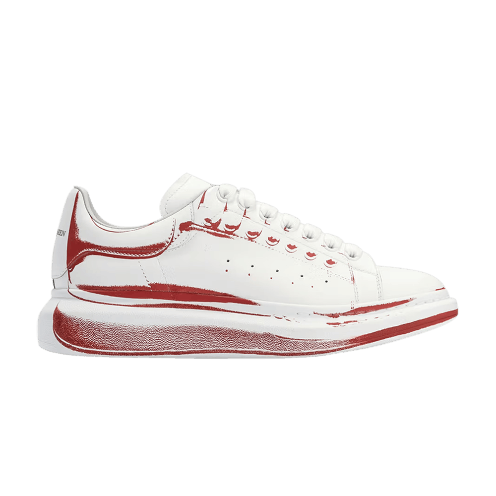 Alexander McQueen Oversized Sneaker 'Stamped - White Lust Red'