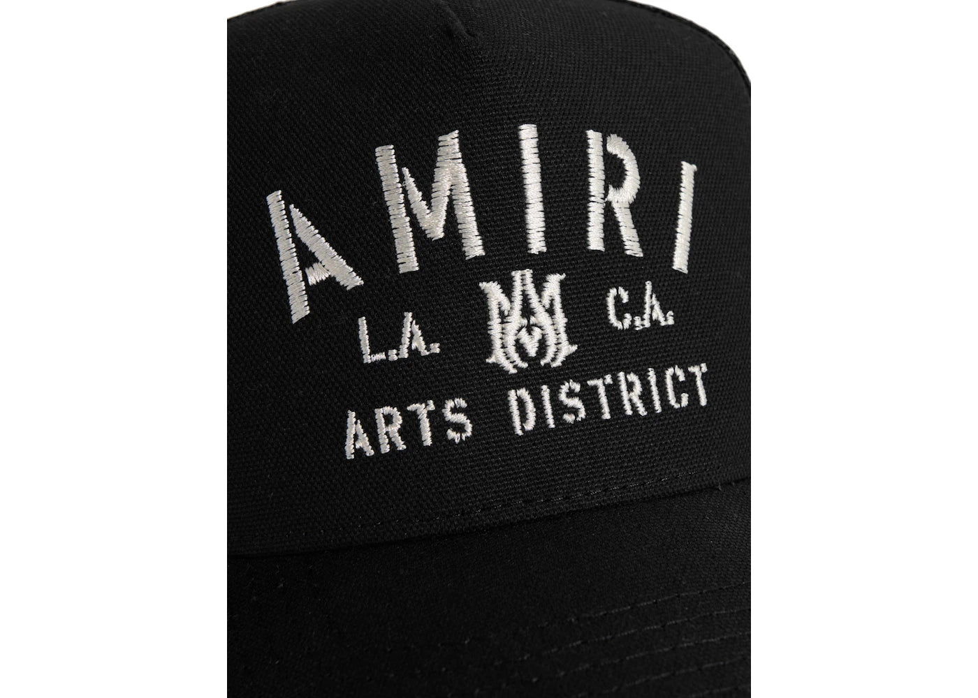 AMIRI Amiri Stencil Trucker Hat Black