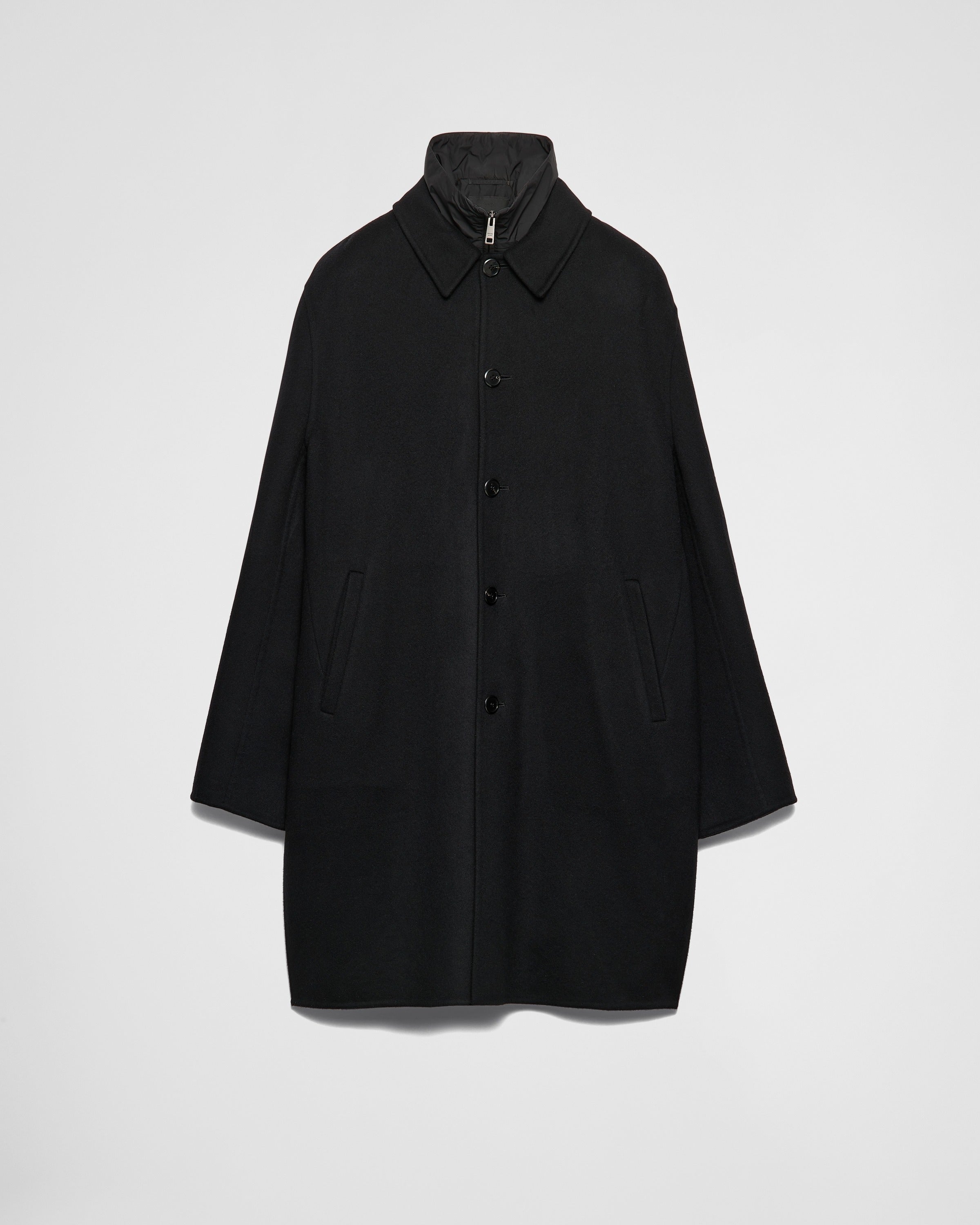 Wool blouson Black