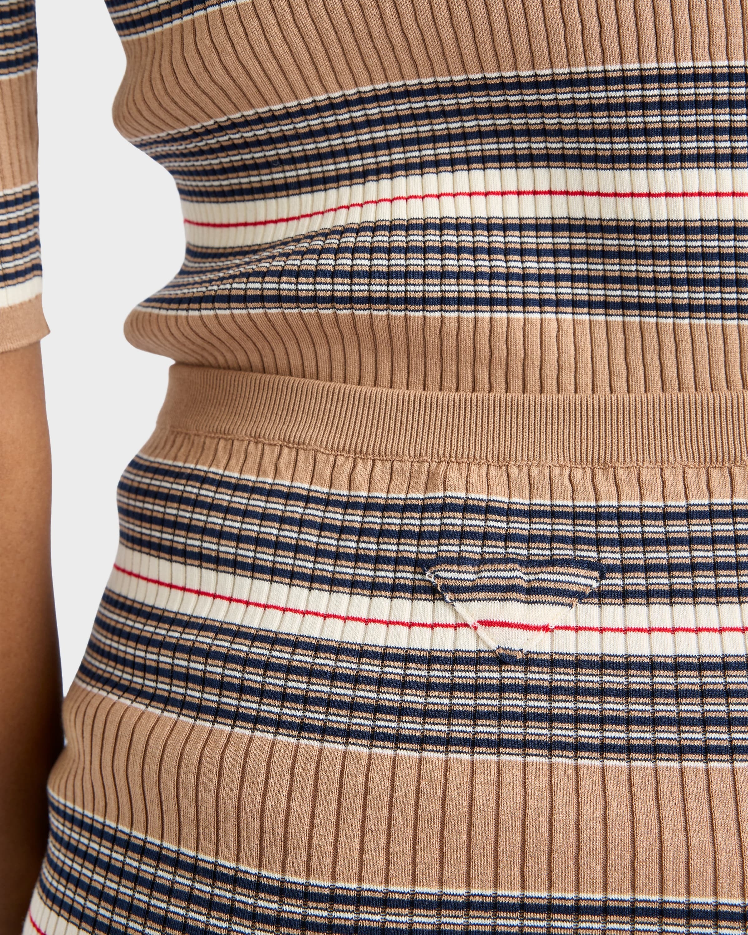 Cotton shorts Camel Brown