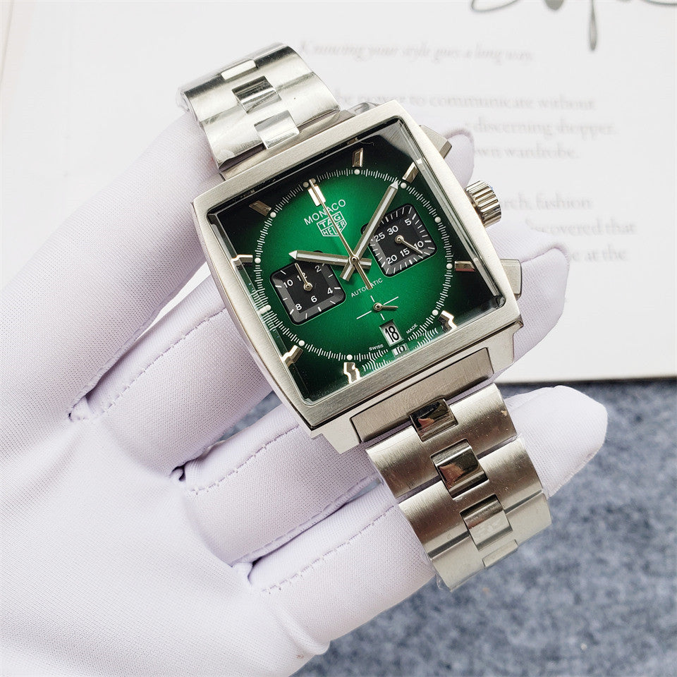 Tag Heuer Monaco 40mm Green Dial