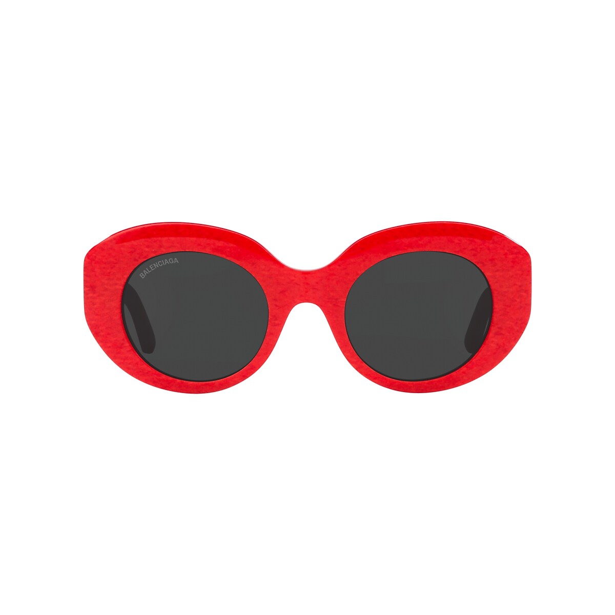 BALENCIAGA BB0235S Shiny Red - Women Sunglasses, Grey Lens