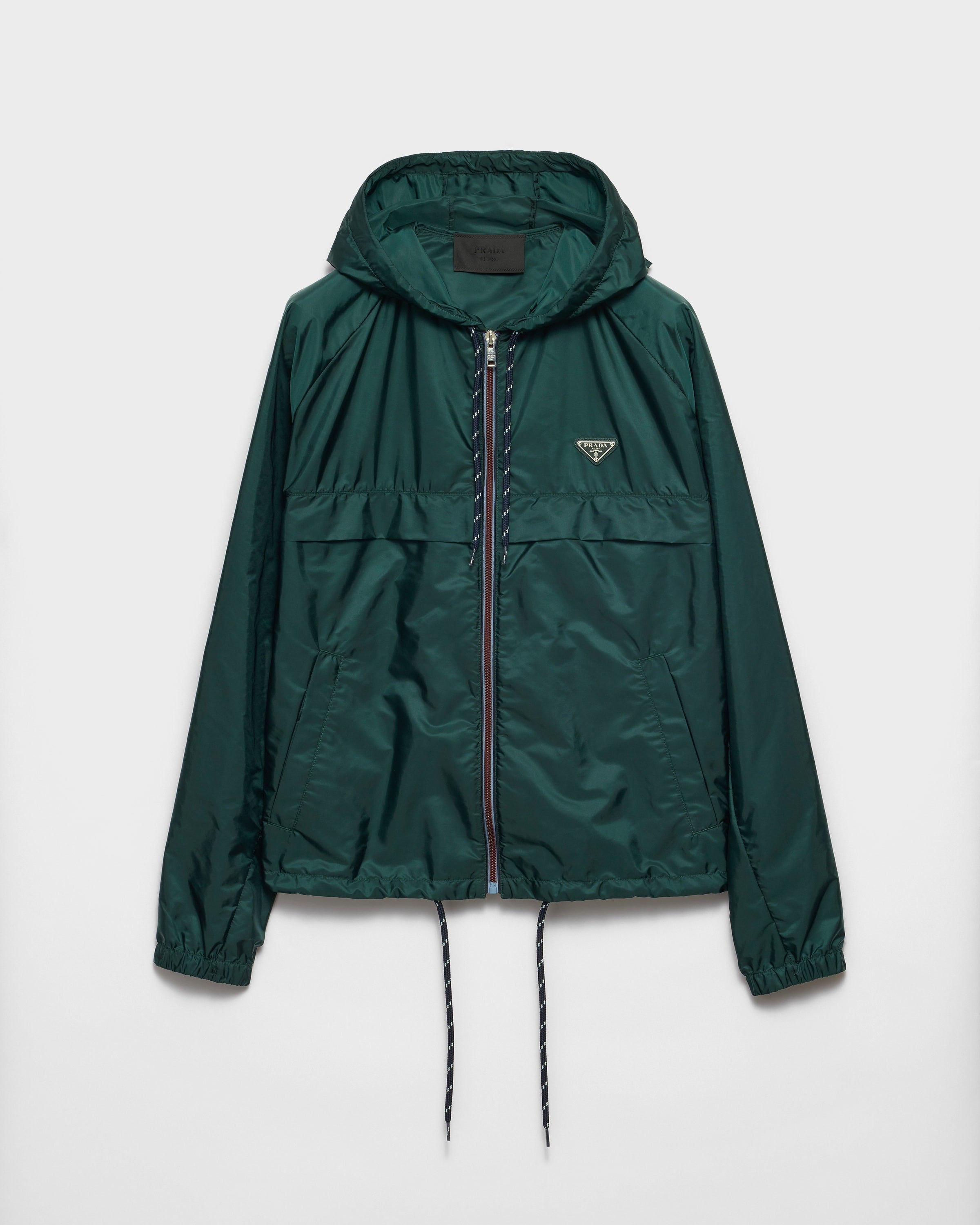 Re-Nylon blouson jacket Bottle Green