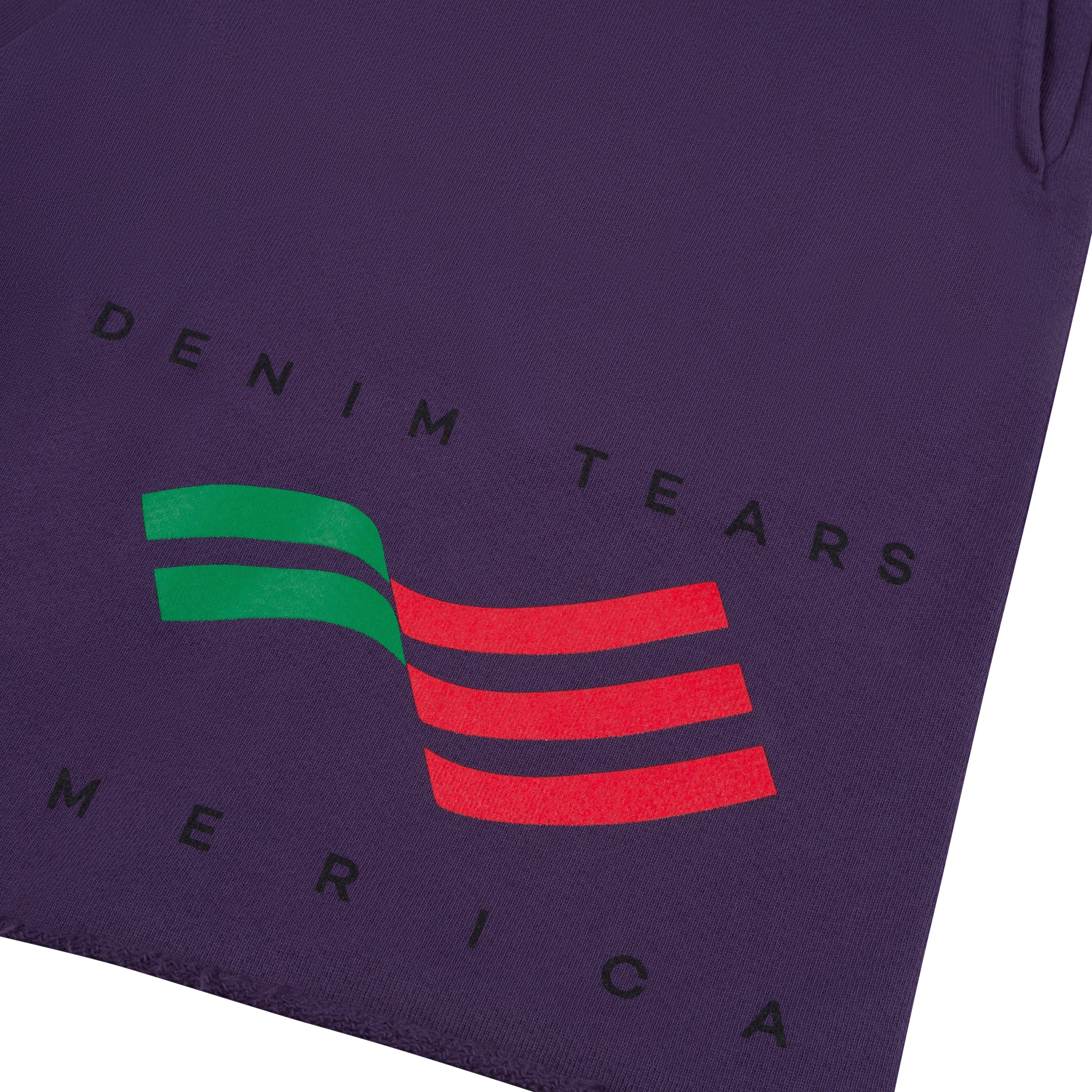 Denim Tears America Sportswear Shorts Purple Purple