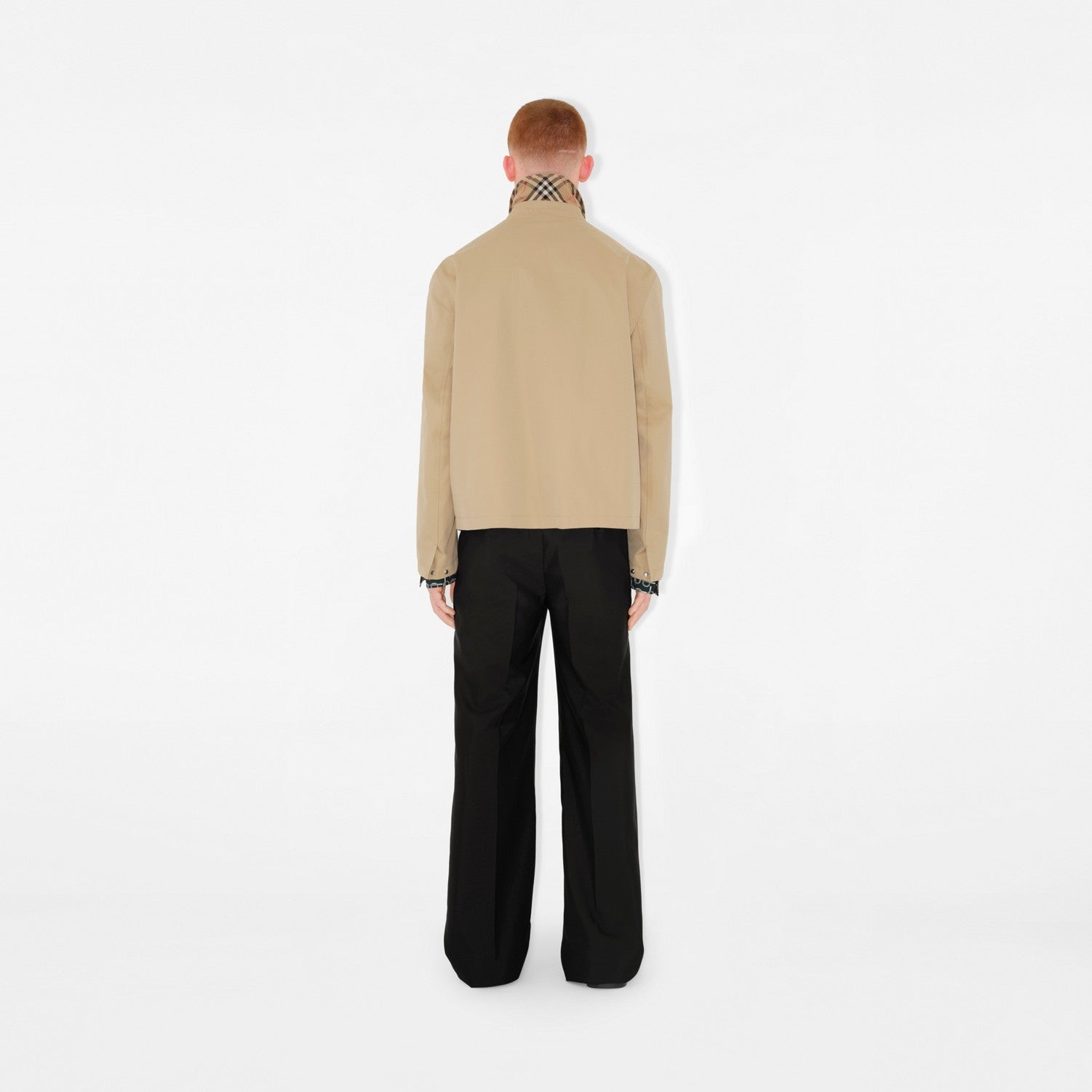 Gabardine Harrington Jacket - Honey