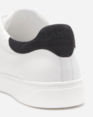 DDB0 LEATHER AND SUEDE SNEAKERS - WHITE/BLACK