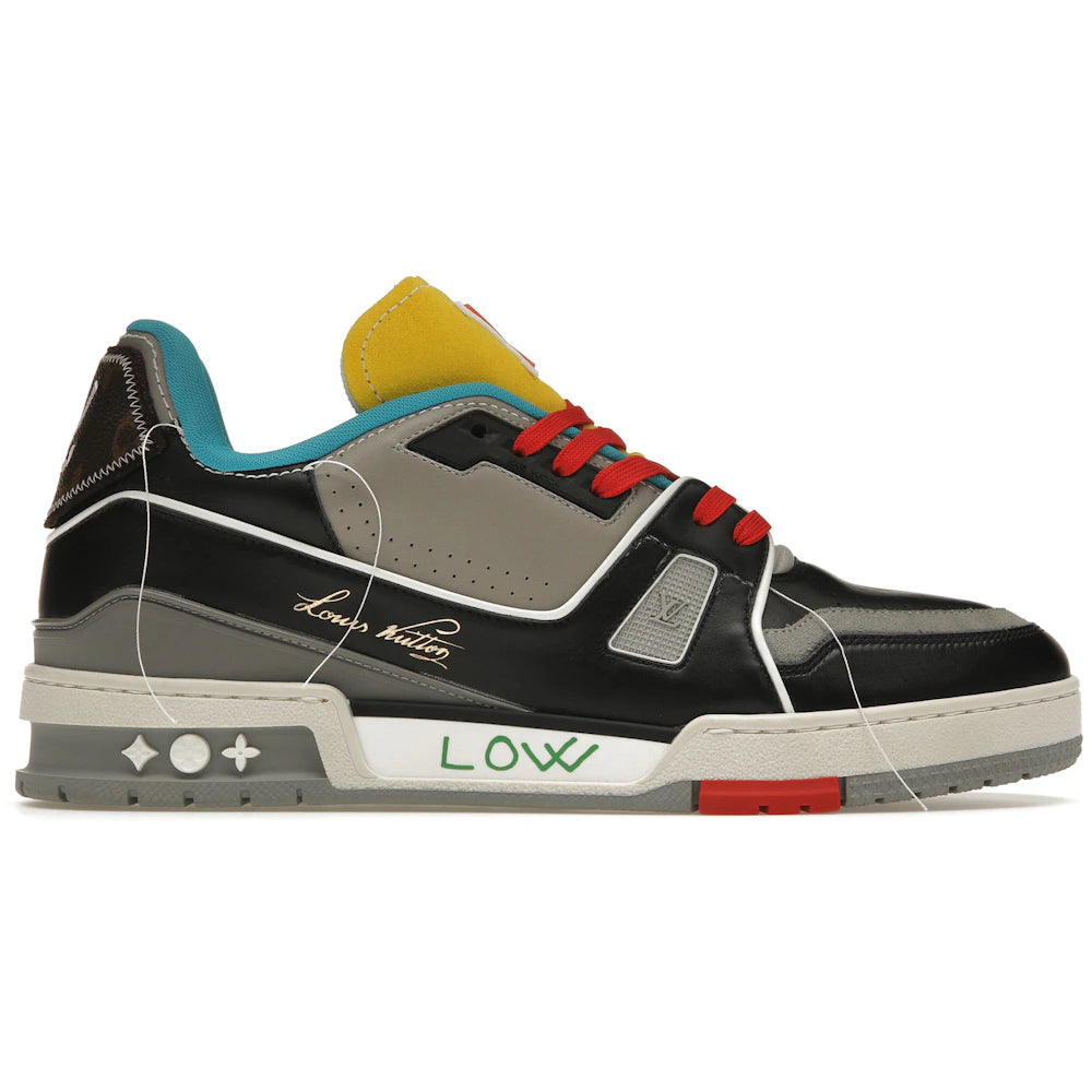 Louis Vuitton Trainer Black Multi Limited Edition