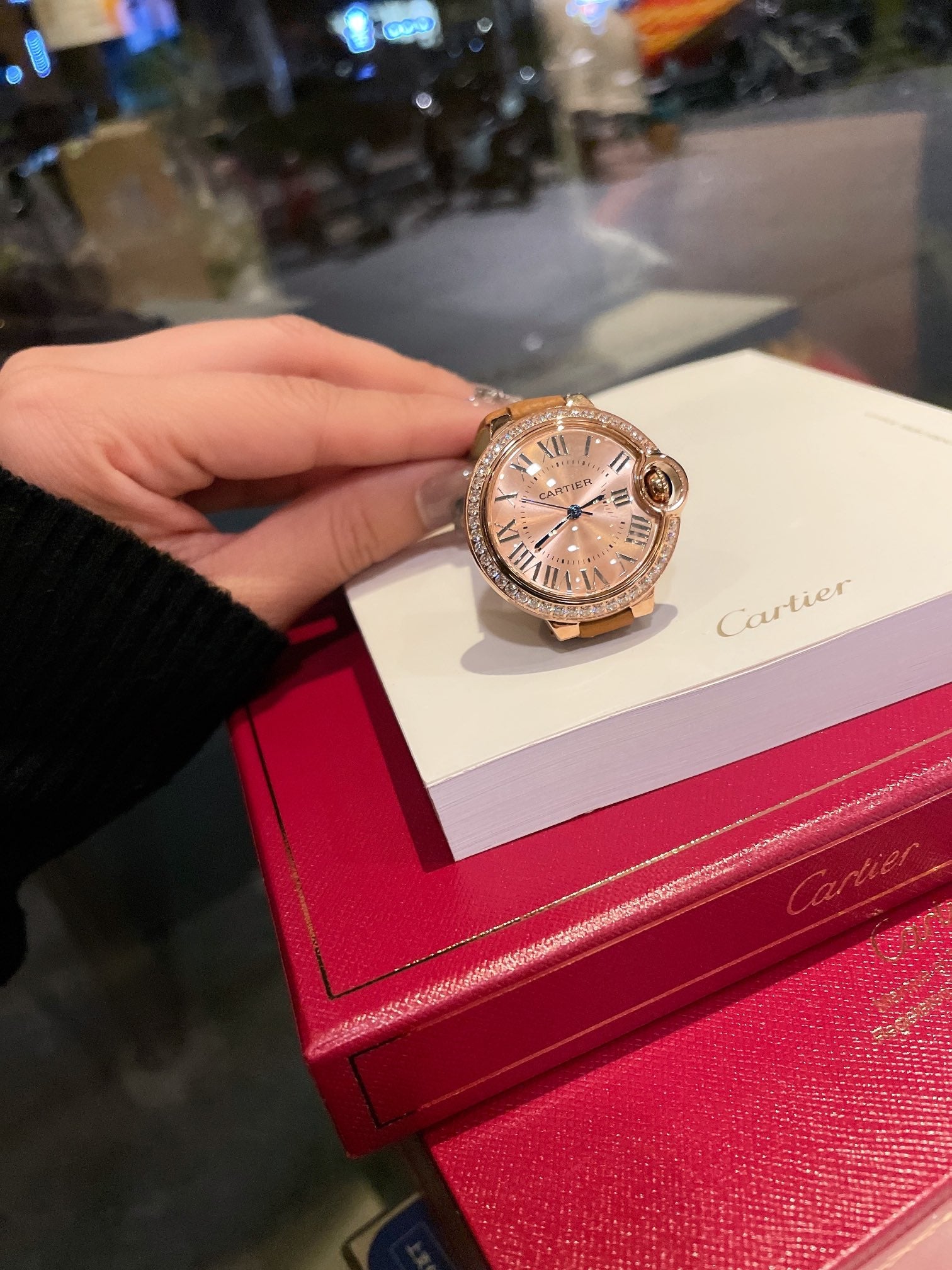 Cartier Ballon Bleu 33mm Rose Gold