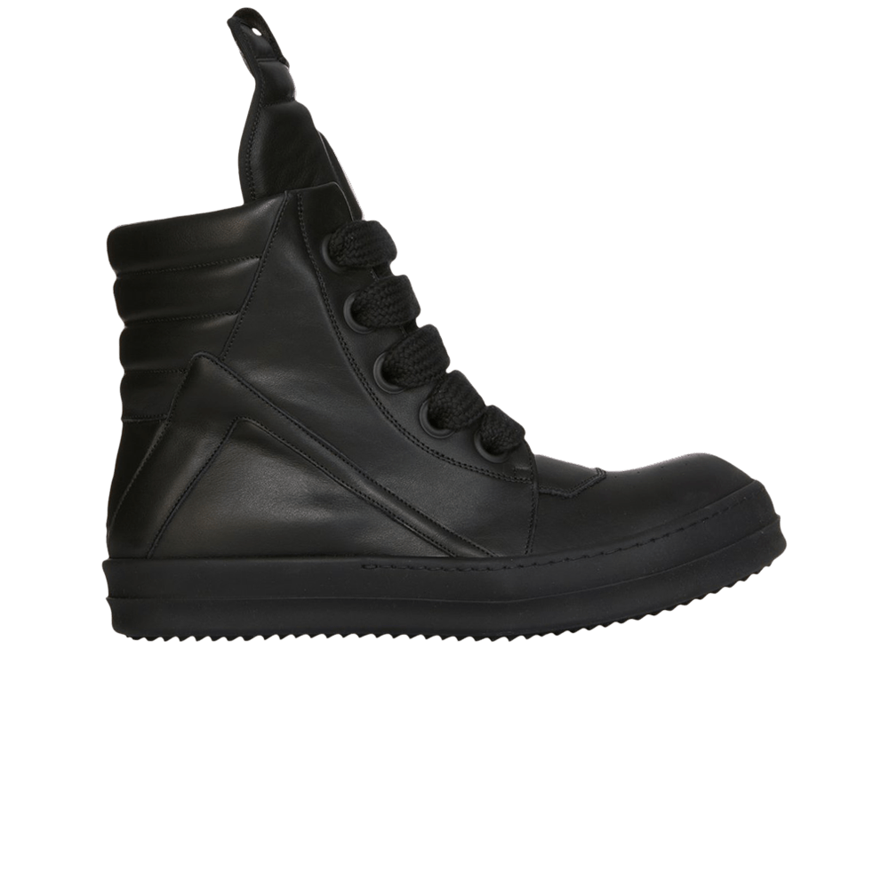 Rick Owens Lido Jumbo Laced Geobasket High 'Black'