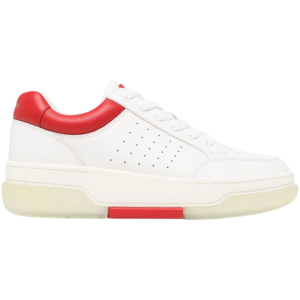 AMIRI Stadium Low White Red